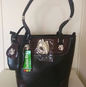 NWT Brown Horse Shoulder Bag